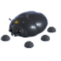 Giant Black Scarab  - Ultra-Rare from Mud Ball